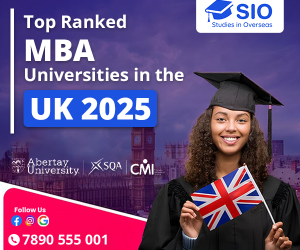 top ranked mba universities in the UK in 2025