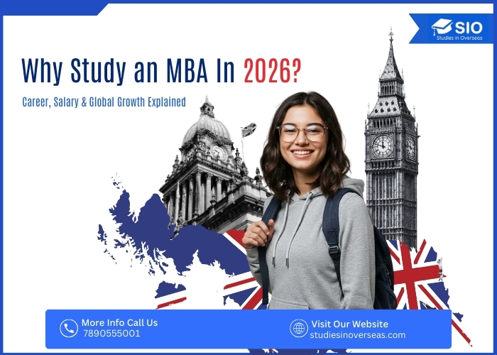 MBA in UK 2026 guide for Indian students covering fees, salary and career growth