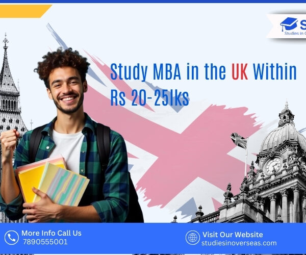 MBA in the UK under ₹20–25 lakhs for Indian students with all universities included (2026)