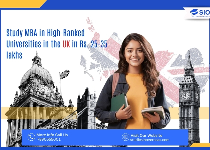 MBA in high-ranked UK universities under ₹25–35 lakhs for Indian students (2026)