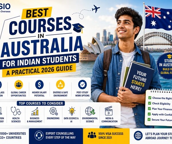 Best Courses in Australia for Indian Students in 2026 Indian student exploring the best courses in Australia, including information technology, healthcare, engineering, business, data science and environmental studies