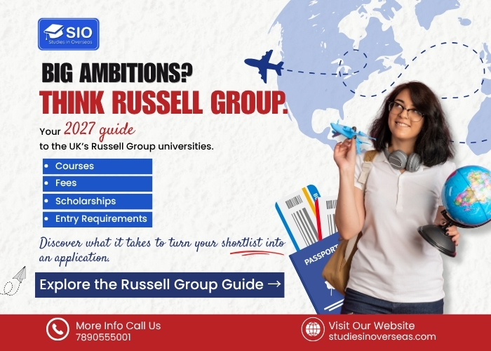 Russell Group Universities in UK 2027 Russell Group Universities in UK 2027 for Indian students