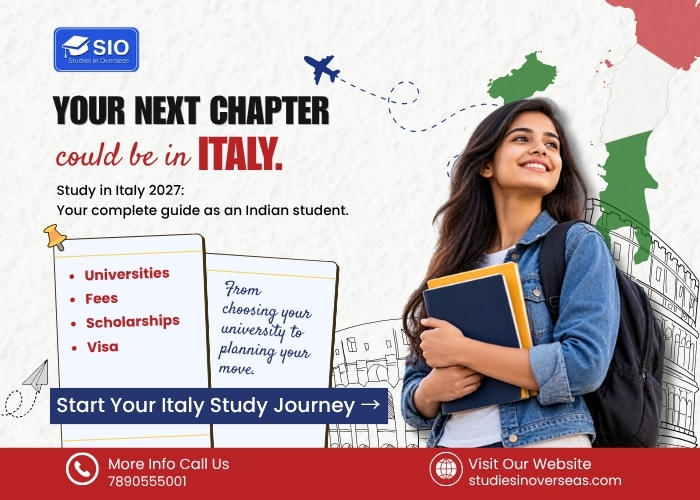 Study in Italy 2027 for Indian Students: Fees, Scholarships & Visa Study in Italy 2027 for Indian Students