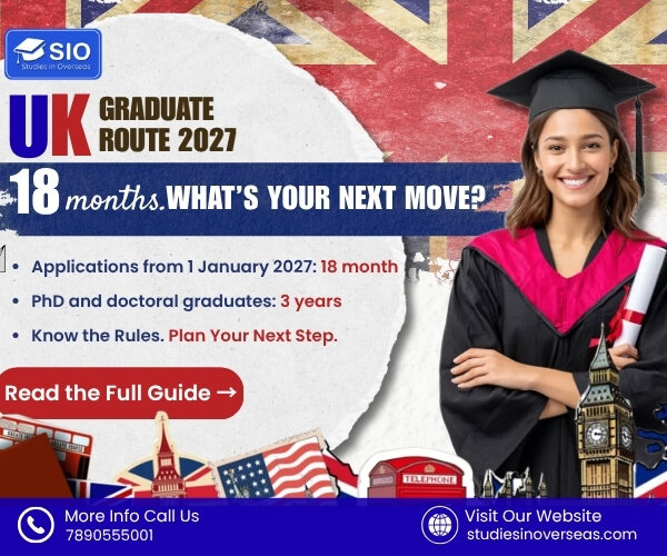 UK Graduate Route Visa 2027 for Indian Students UK Graduate Route Visa 2027 18-month post-study work visa