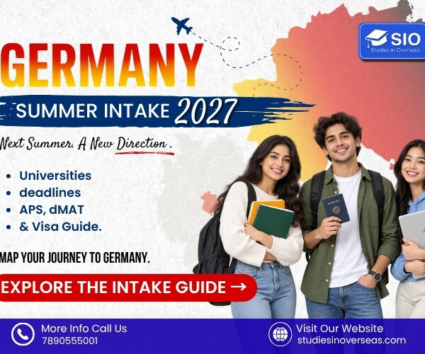 Germany Summer Intake 2027 Guide Germany Summer Intake 2027 universities, application deadlines, APS, dMAT and student visa guide