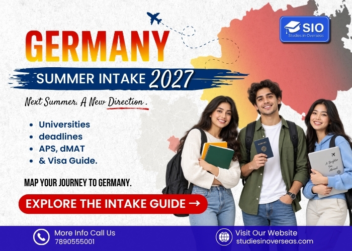 Germany Summer Intake 2027 universities, application deadlines, APS, dMAT and student visa guide