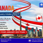 Canada January 2027 intake for Indian students with universities, deadlines, study permit and PGWP guide