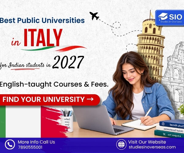 Best Public Universities in Italy for Indian Students 2027 Best public universities in Italy for Indian students in 2027 with English-taught courses and tuition fees