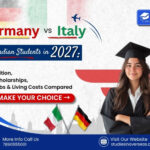 Germany vs Italy for Indian students in 2027 comparing tuition fees, scholarships, jobs and living costs