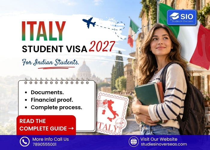 Italy Student Visa 2027 for Indian Students – documents, financial proof and visa application process
